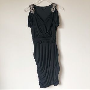 David Meister Embellished Cocktail Dress